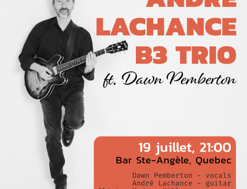 André Lachance B3 Trio in Quebec City